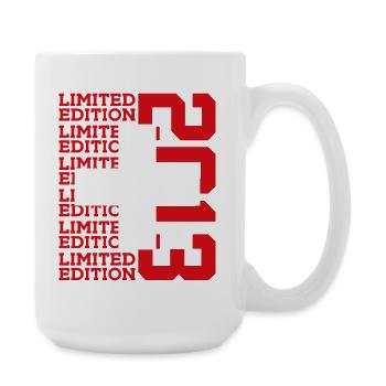 LIMITED EDITION 2013 SCHWEIZ 13. GEBURTSTAG - Große Tasse 440 ml - Weiß - Rechts