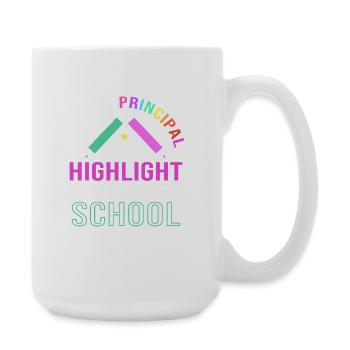 Headmaster Head of School Principal Director - Large Mug 440 ml - white - Right