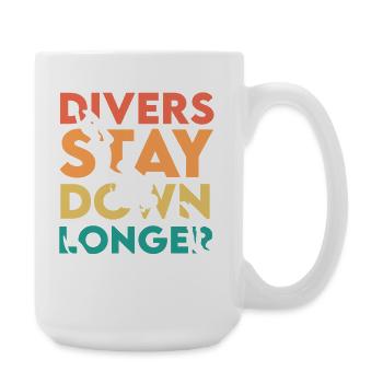 Diving Diver Snorkeling Recreational Diver - Large Mug 440 ml - white - Right