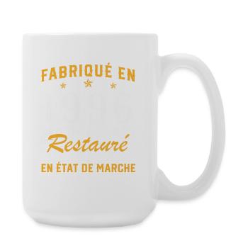 1996 Vintage Retro Birthday Gift - Large Mug 440 ml - white - Right