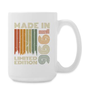 1996 Vintage Retro Birthday Gift - Large Mug 440 ml - white - Right