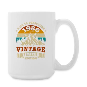 Limited Edition 1986 Birthday Gift - Large Mug 440 ml - white - Right