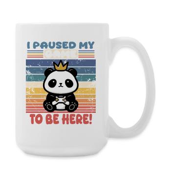 Zocken - Design für echte Gamer - Große Tasse 440 ml - Weiß - Rechts