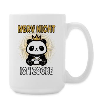 Gamer - Nerve not I gamble - Large Mug 440 ml - white - Right