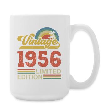 Vintage 1956 Birthday Gift - Large Mug 440 ml - white - Right
