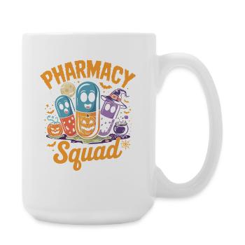 Pharmacies Squad Halloween Pills - Large Mug 440 ml - white - Right