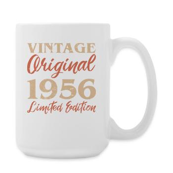 Vintage Original 1956 Limited Edition Anniversary - Large Mug 440 ml - white - Right