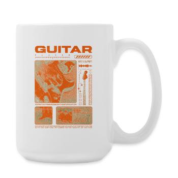 Guitariste Guitariste Rock Musicien streetwear - Grande tasse 440 ml - blanc - Droite