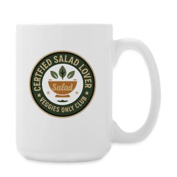 Salad Lover - Large Mug 440 ml - white - Right