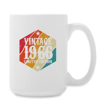 Limited Edition 1966 Geburtstag Geschenk - Große Tasse 440 ml - Weiß - Rechts