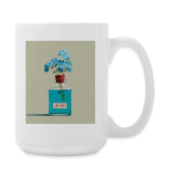 Aqua Tofana Feministisches Kunstdesign | Historische Frauen - Große Tasse 440 ml - Weiß - Rechts
