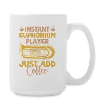 Euphonium Instant Player Just Add Coffee Baritone - Large Mug 440 ml - white - Right