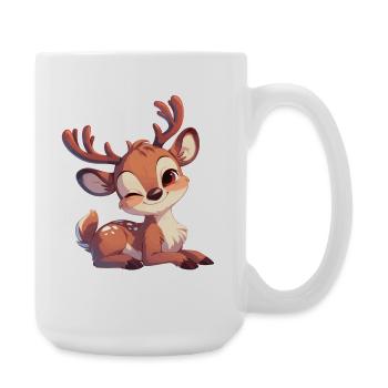 Renne Renne - Grande tasse 440 ml - blanc - Droite