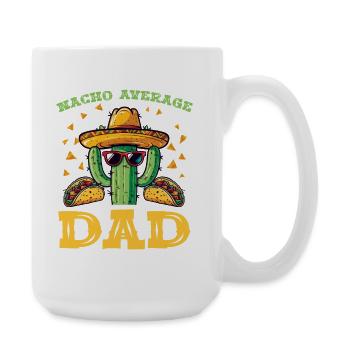 Fête du Cactus Papa - Grande tasse 440 ml - blanc - Droite