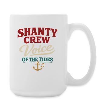 Shanty Crew folk music community - Large Mug 440 ml - white - Right