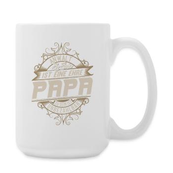 Lawyer Dad - Large Mug 440 ml - white - Right