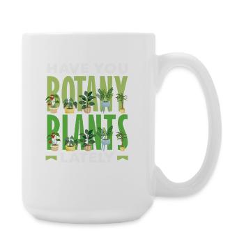Boatic Boatany Pflanzenliebhaber Gartenarbeit - Große Tasse 440 ml - Weiß - Rechts