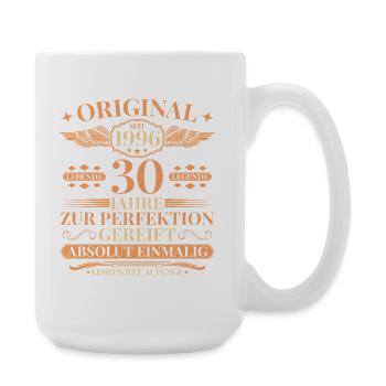 30th Birthday Living Legend since 1996 - Large Mug 440 ml - white - Right