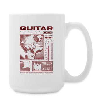 Guitariste Guitariste Rock Musicien streetwear - Grande tasse 440 ml - blanc - Droite