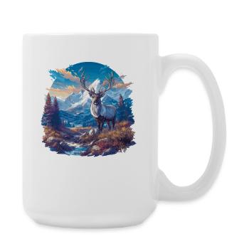 Renne Renne - Grande tasse 440 ml - blanc - Droite