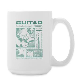 Guitariste Guitariste Rock Musicien streetwear - Grande tasse 440 ml - blanc - Droite