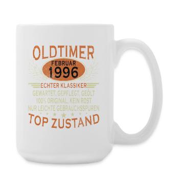 30e anniversaire 30 ans Février 1996 Thé millésime - Grande tasse 440 ml - blanc - Droite