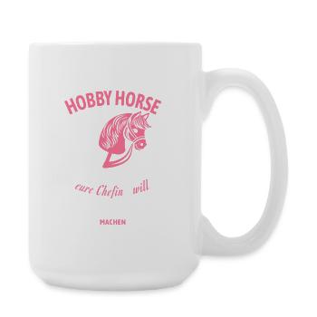 Hobby Horse Chefin Sport-Statement - Large Mug 440 ml - white - Right