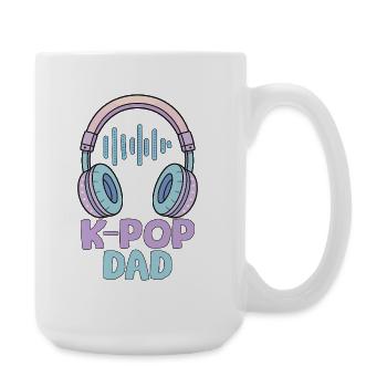 K Pop Dad - Large Mug 440 ml - white - Right