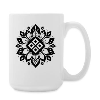 Mokosh Déesse slave sacrée Minimal - Grande tasse 440 ml - blanc - Droite