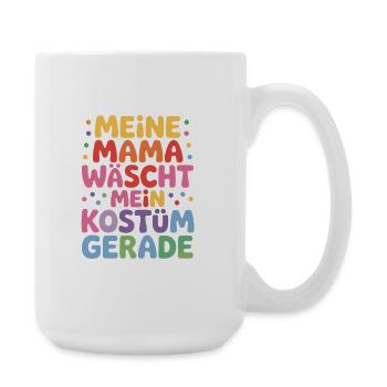 Carnival Costume Lingerie Mom - Large Mug 440 ml - white - Right