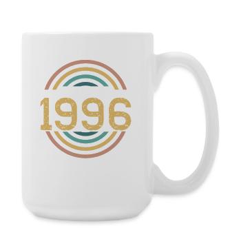 Classic 1996 Birthday 30 Year Old Year Birth - Large Mug 440 ml - white - Right