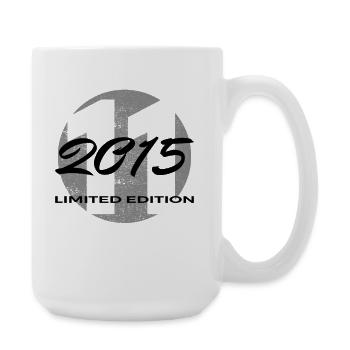 11. Geburtstag 2015 Jungen und Mädchen Geschenk - Große Tasse 440 ml - Weiß - Rechts