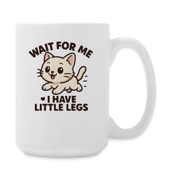 Cat Saying Humor Meme Funny Funny Gift Idea - Large Mug 440 ml - white - Right