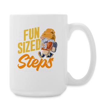 Wait for me, I've got little legs - Large Mug 440 ml - white - Right