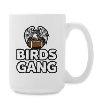 Les Eagles partent - Grande tasse 440 ml - blanc - Droite