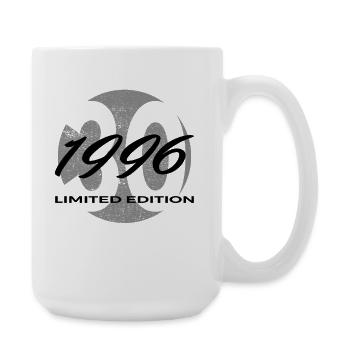 30e anniversaire 1996 cadeau pour hommes et femmes - Grande tasse 440 ml - blanc - Droite