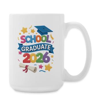 2026 Graduation Class Events - Large Mug 440 ml - white - Right