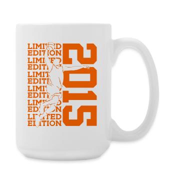 LIMITED EDITION 2015 BASKETBALL 11TH BIRTHDAY - Large Mug 440 ml - white - Right