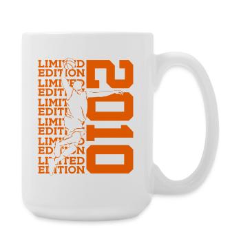 LIMITED EDITION 2010 BASKETBALL 16TH BIRTHDAY - Large Mug 440 ml - white - Right