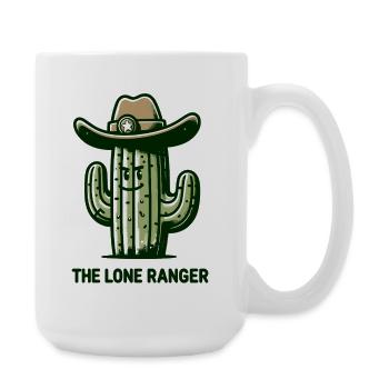 Kaktus Cowboy Hut - Große Tasse 440 ml - Weiß - Rechts