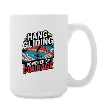 Hang gliders hang gliders Air sports enthusiasts - Large Mug 440 ml - white - Right