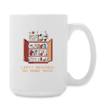 Limit reached: no more cups | Coffee - Large Mug 440 ml - white - Right