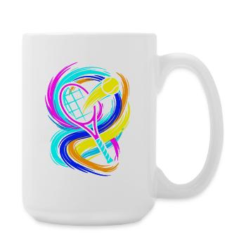 Tennis - Large Mug 440 ml - white - Right