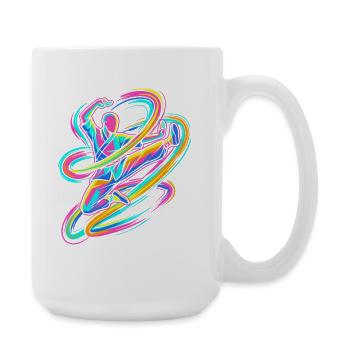 Karate - Große Tasse 440 ml - Weiß - Rechts
