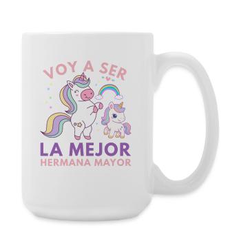 I'm Going to Be the Best Big Sister - Large Mug 440 ml - white - Right