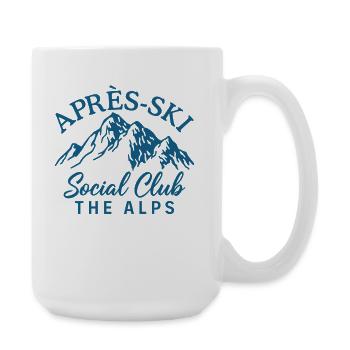 Après Ski Social Club The Alps - Large Mug 440 ml - white - Right