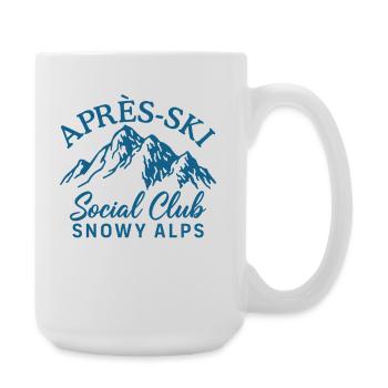 Après Ski Social Club Bernese Alps - Large Mug 440 ml - white - Right