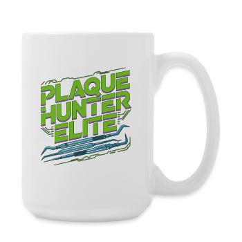 Periodontist Plaque Hunter Elite Dental Specialist - Large Mug 440 ml - white - Right
