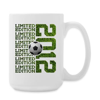 LIMITED EDITION 2012 FOOTBALL 14TH BIRTHDAY - Large Mug 440 ml - white - Right