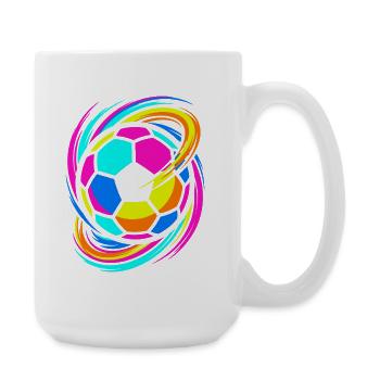 Football - Grande tasse 440 ml - blanc - Droite